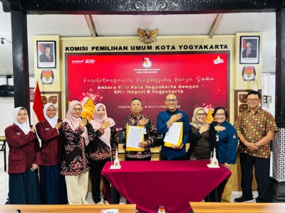 Belum Punya Hak Pilih, Tapi Sudah Belajar Memilih! Spelanta dan KPU Jogja Bangun Generasi Demokratis